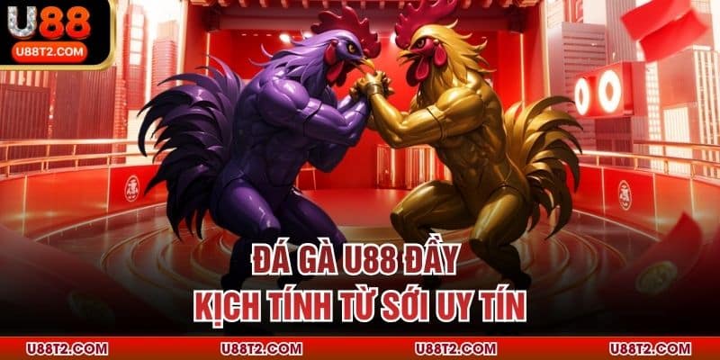 Đá gà U88 đầy kịch tính từ sới uy tín