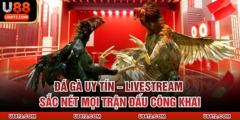 Đá Gà Uy Tín – Livestream Sắc Nét Mọi Trận Đấu Công Khai