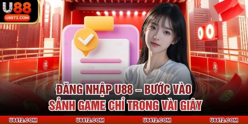 Đăng Nhập U88 – Bước Vào Sảnh Game Chỉ Trong Vài Giây