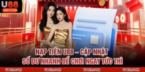 Nạp Tiền U88 – Cập Nhật Số Dư Nhanh Để Chơi Ngay Tức Thì
