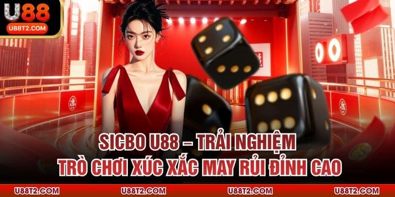 Sicbo U88 – Trải Nghiệm Trò Chơi Xúc Xắc May Rủi Đỉnh Cao