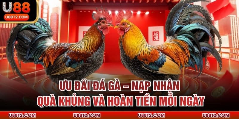 Ưu Đãi Đá Gà – Nạp Nhận Quà Khủng Và Hoàn Tiền Mỗi Ngày